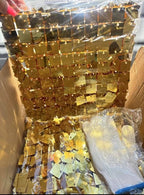 Gold shimmer wall 30pc set