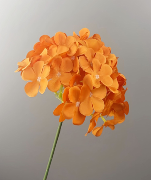 Premium Faux Hydrangea Ball Flowers – Silk Hydrangea Bush Stems for Wedding Arrangements, Event Decor & Floral Installation