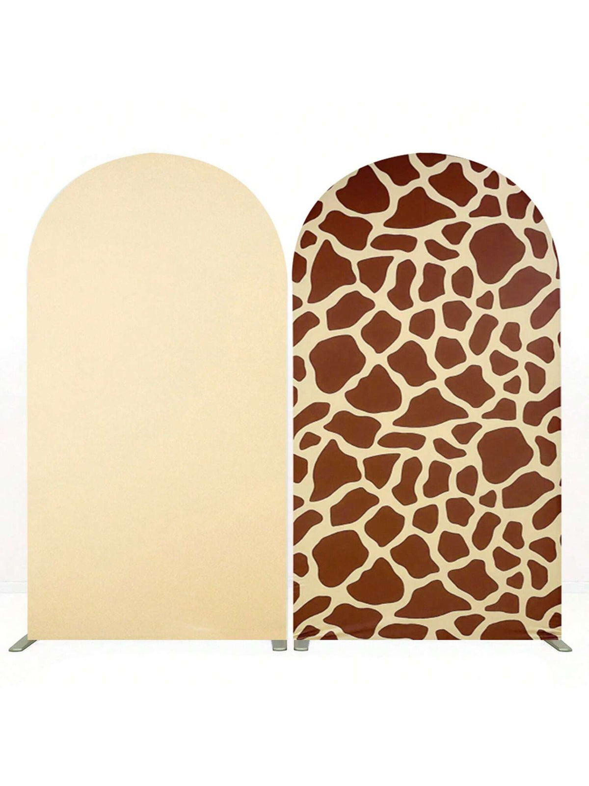 6.6FT Safari Animal Arch Backdrop Cover – 7 Patterns – Jungle & Party Decor