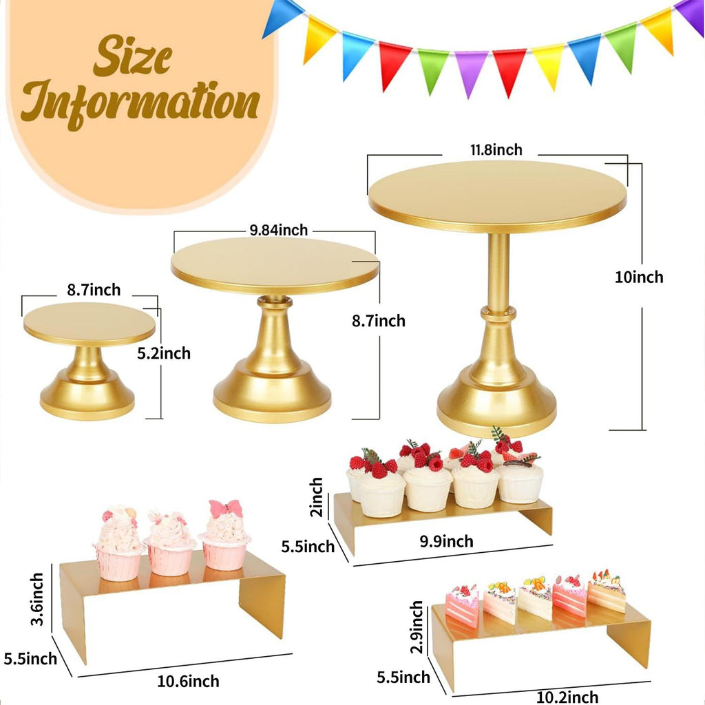 6PCS Modern Cake Stand Set