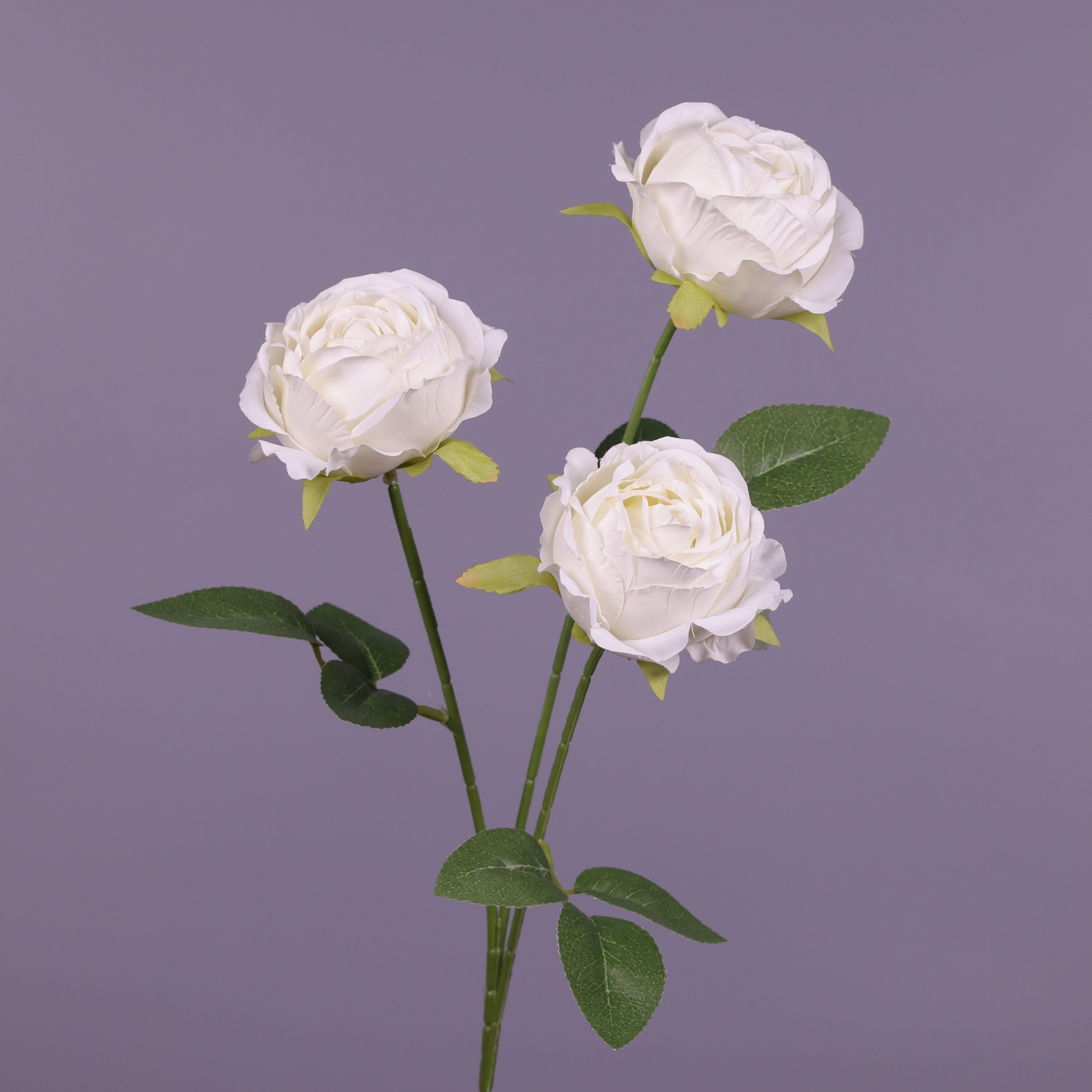 Multicolor Artificial Rose Stems – Real Touch Silk Flowers for Wedding Decoration