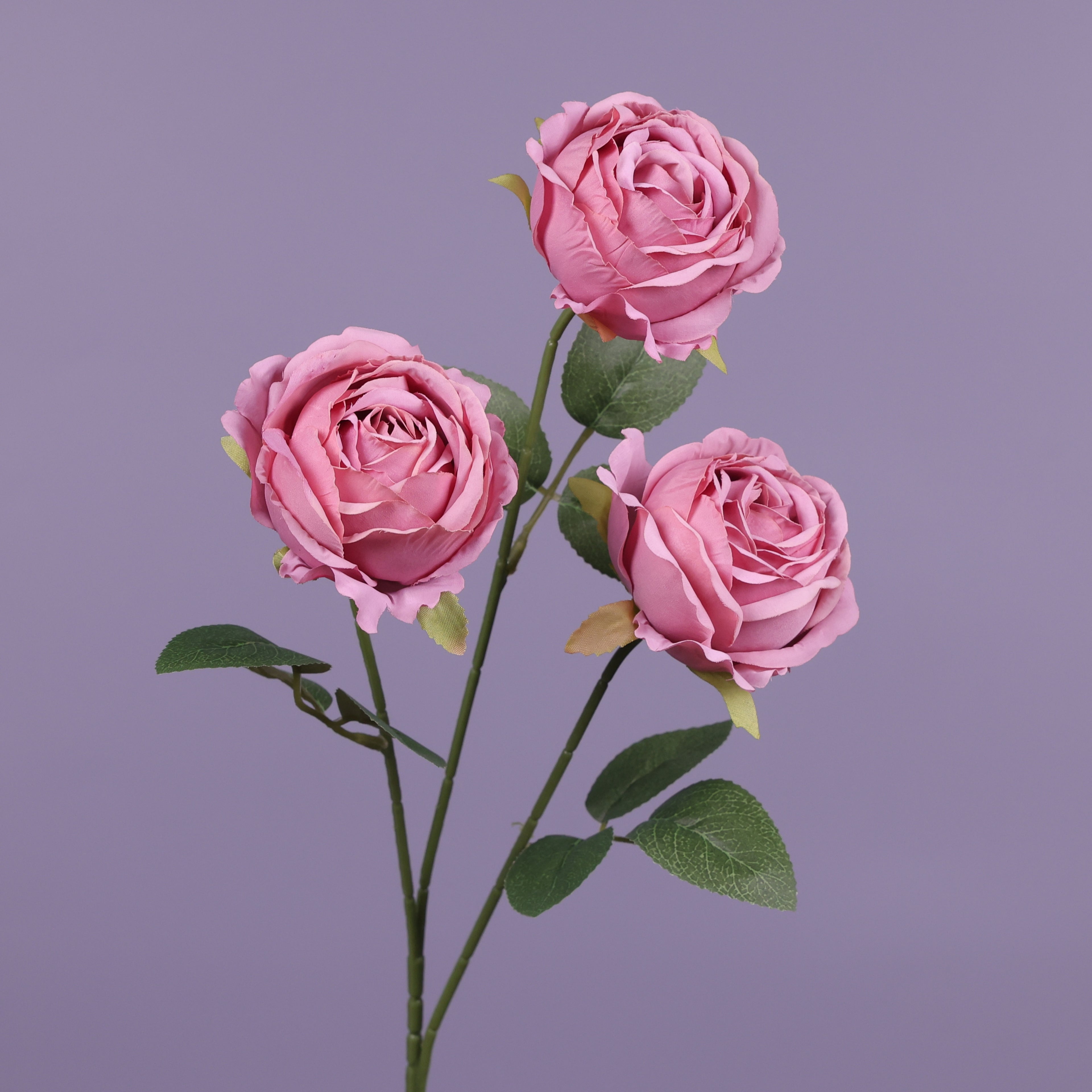 Multicolor Artificial Rose Stems – Real Touch Silk Flowers for Wedding Decoration