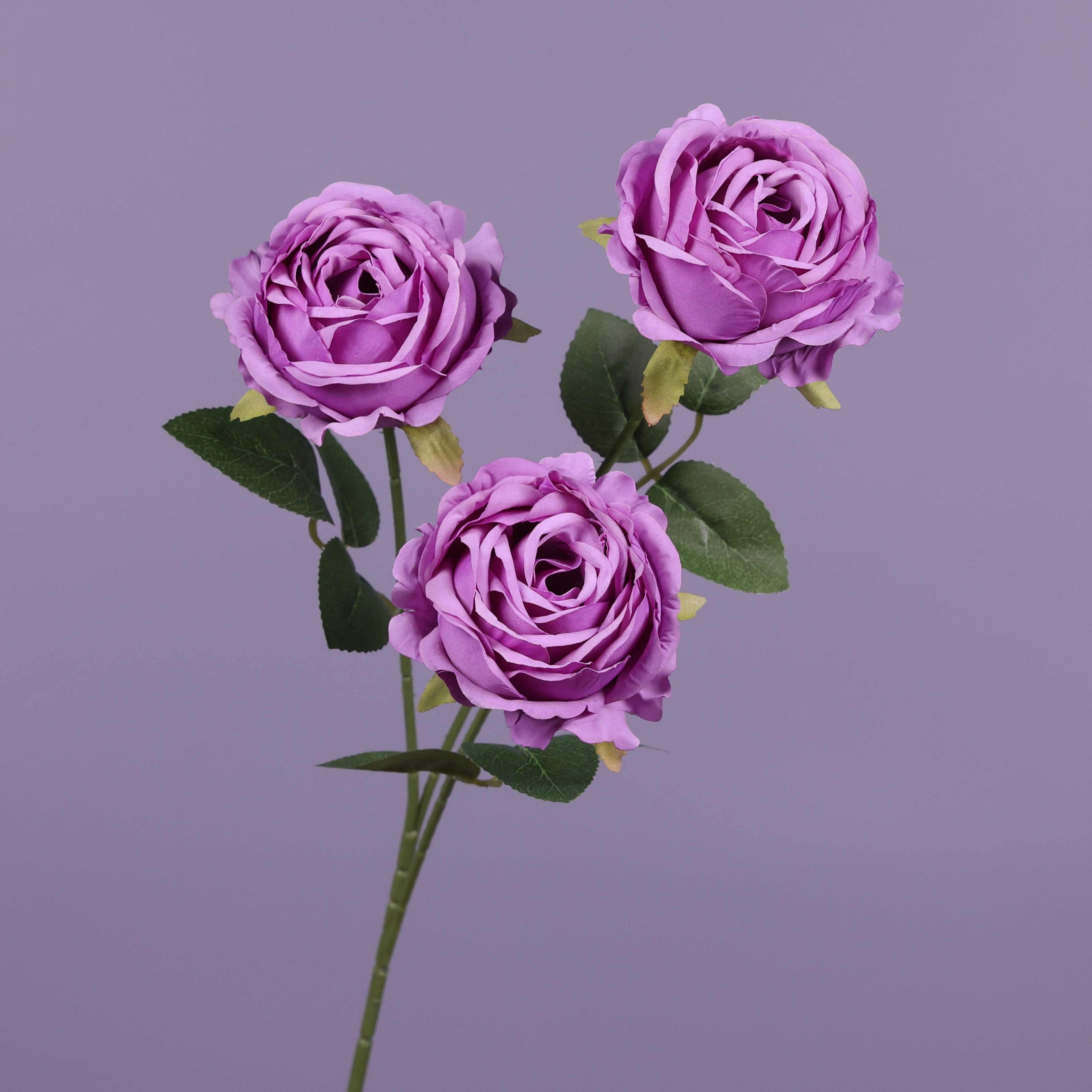 Multicolor Artificial Rose Stems – Real Touch Silk Flowers for Wedding Decoration