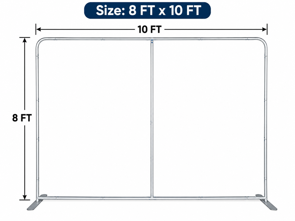 8FT x 10FT Photography Background Frame for Birthday & Party Decor