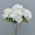 White Faux Flowers Bulk Set – Artificial Hydrangea Rose Lily Peony Orchid – Wedding Event Floral Supplies