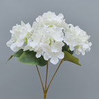 Premium Faux Hydrangea Ball Flowers – Silk Hydrangea Bush Stems for Wedding Arrangements, Event Decor & Floral Installation