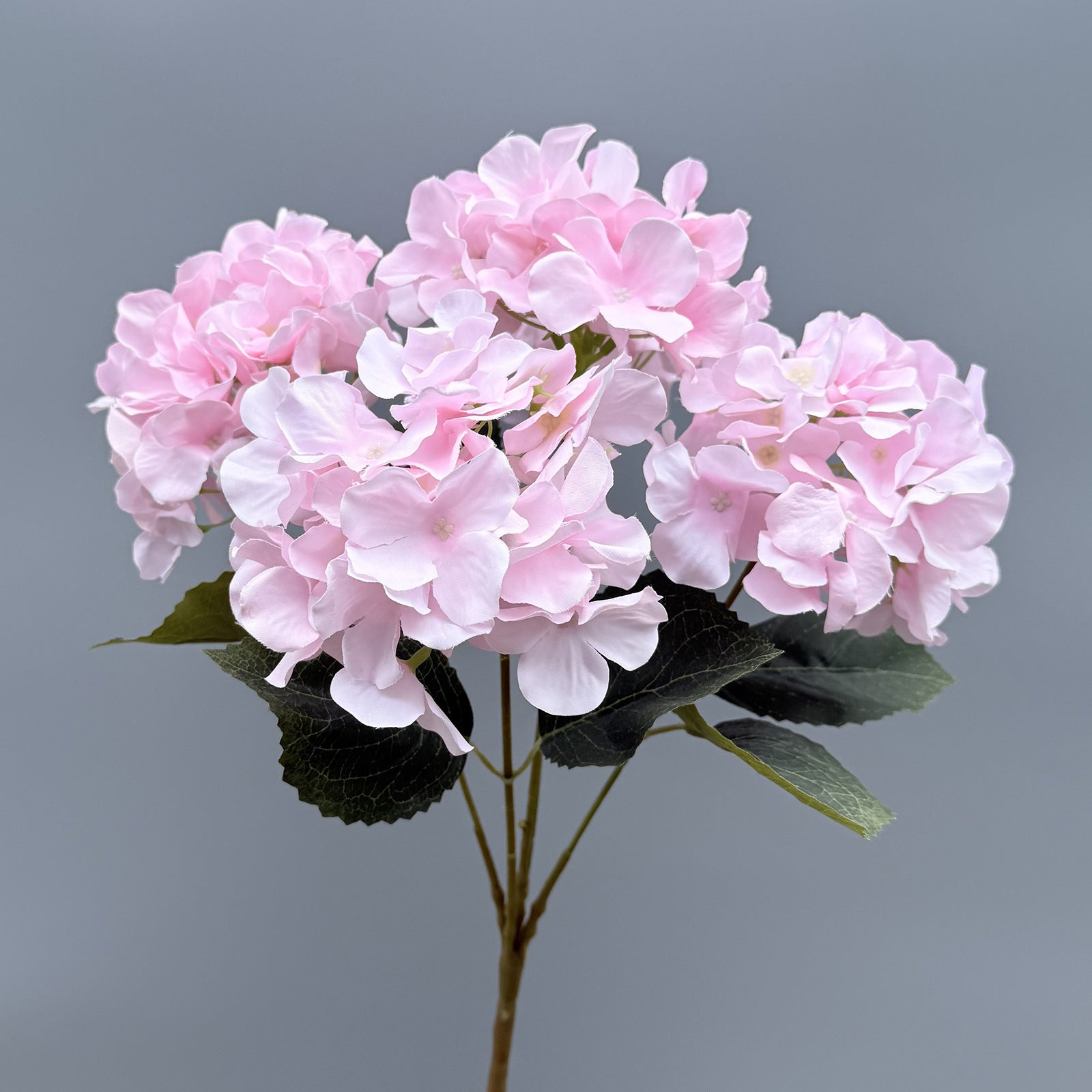 Premium Faux Hydrangea Ball Flowers – Silk Hydrangea Bush Stems for Wedding Arrangements, Event Decor & Floral Installation