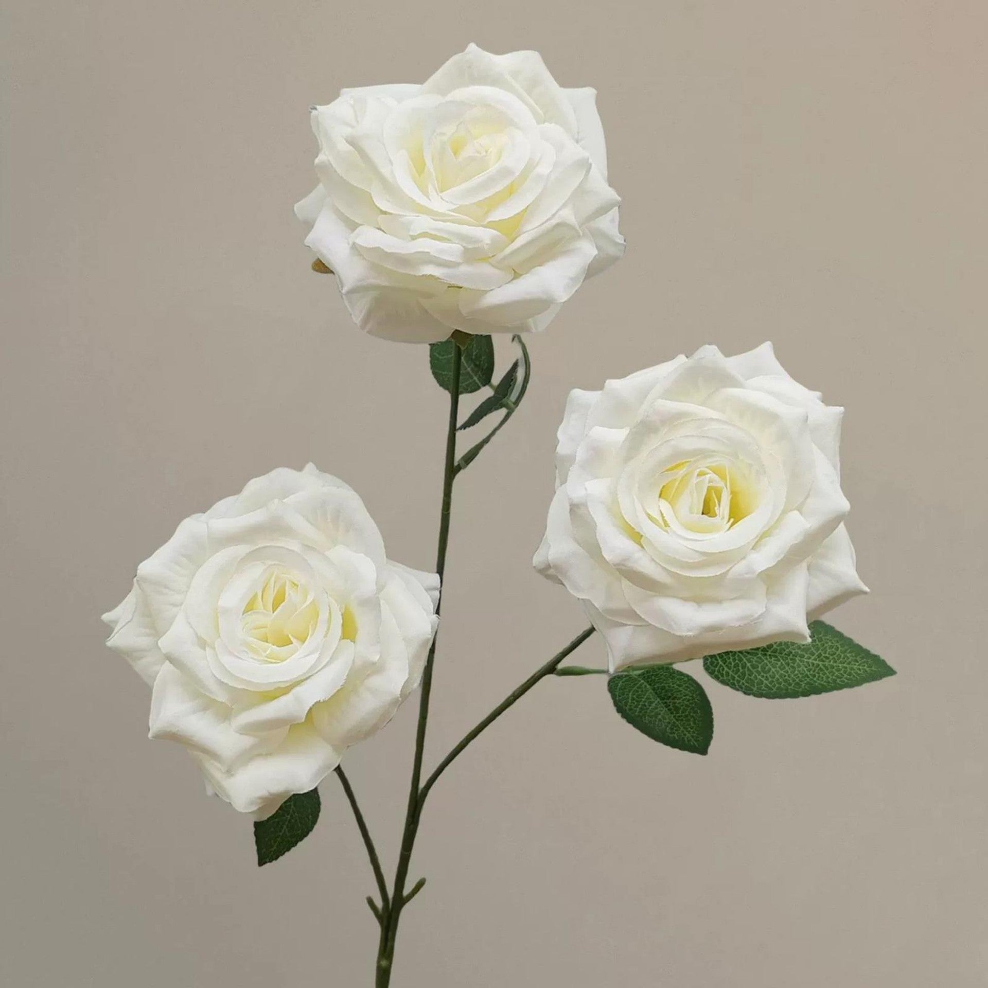 White Faux Flowers Bulk Set – Artificial Hydrangea Rose Lily Peony Orchid – Wedding Event Floral Supplies