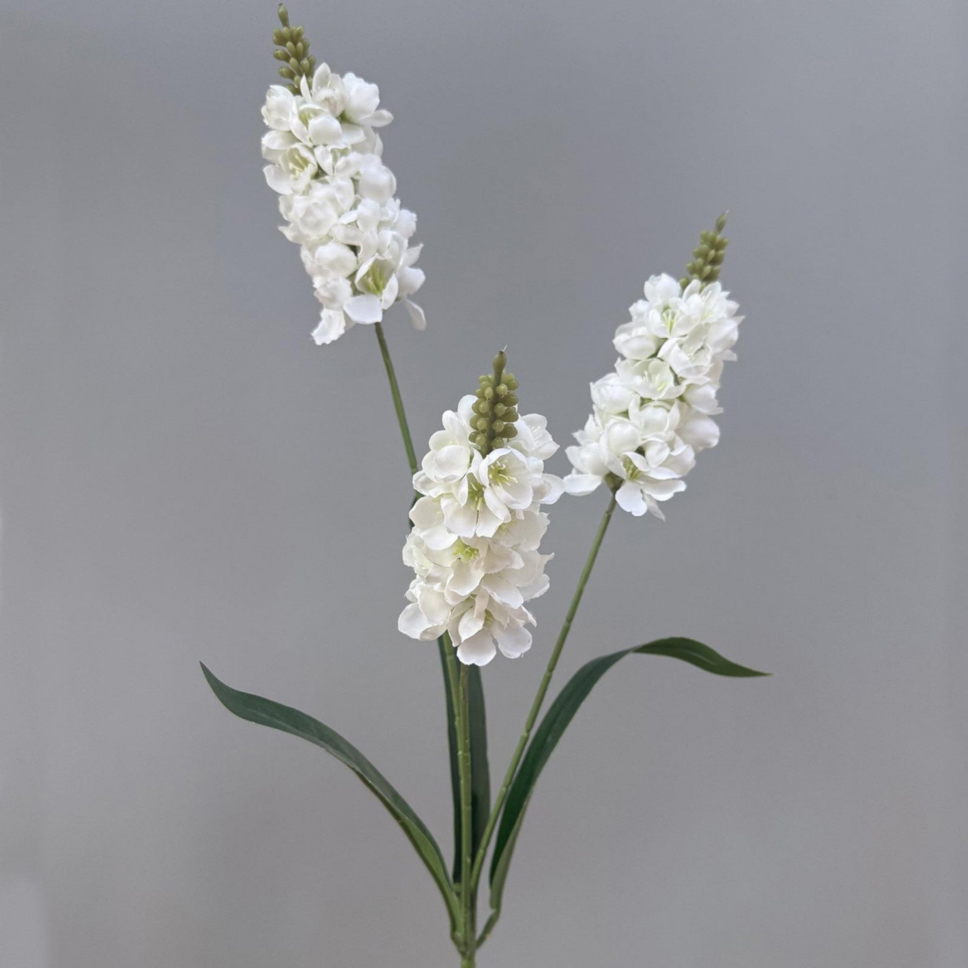 White Faux Flowers Bulk Set – Artificial Hydrangea Rose Lily Peony Orchid – Wedding Event Floral Supplies