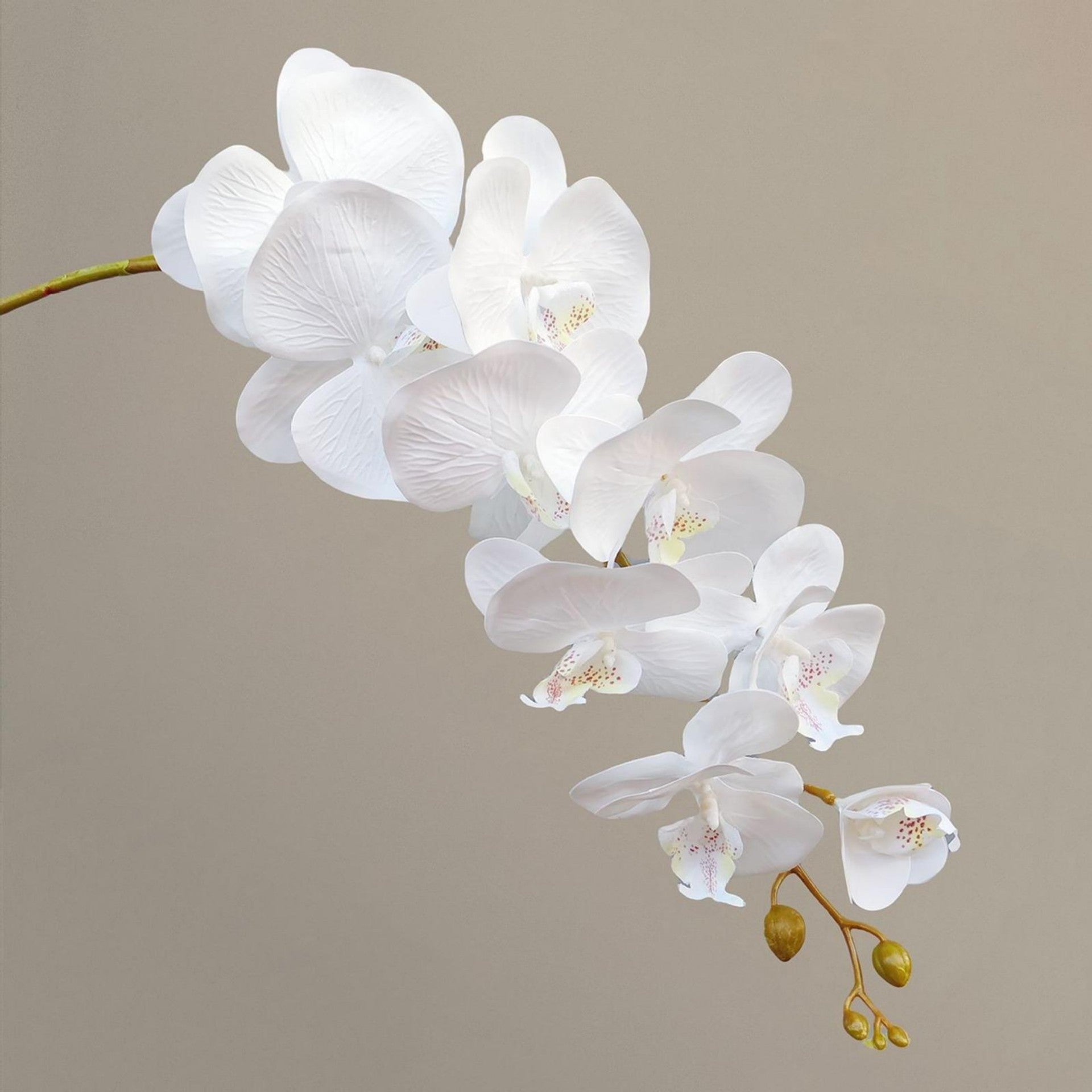 White Faux Flowers Bulk Set – Artificial Hydrangea Rose Lily Peony Orchid – Wedding Event Floral Supplies