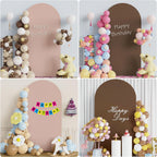 6.6FT Double-Sided Arch Backdrop Cover – 7 Colors – Wedding & Party Decor