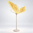 LED Butterfly Floor Lamp – 60/80/100CM, White & Warm Light, Lighted Butterfly Stand for Wedding, Party & Event Decor