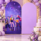 6.6FT KPOP Arch Backdrop Cover – Kids Party Decor