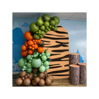 6.6FT Safari Animal Arch Backdrop Cover – 7 Patterns – Jungle & Party Decor