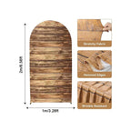 6.6FT Safari Animal Arch Backdrop Cover – 7 Patterns – Jungle & Party Decor