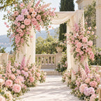 Pink Artificial Flowers – 20 Styles, Realistic Flower Stems for Wedding & Party Decor