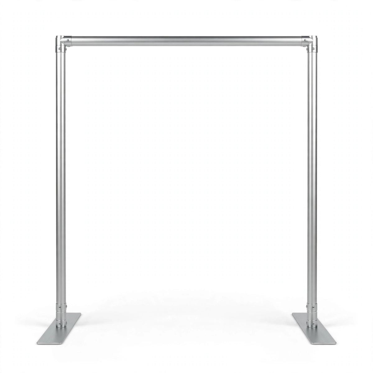 7.5FT Square Backdrop Stand Frame & Pillowcase Cover – Aluminum Photo Booth Background for Wedding, Birthday & Party Decor